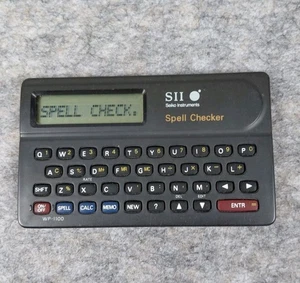 Seiko Instruments SII Spell Checker tascabile misura 80.000 parole  - Foto 1 di 5