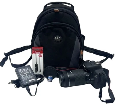 佳能 EOS 700D 数码单反相机 旅行套件 带 EFS 55-250 毫米 步进马达 L (CMP113884) — 第 1/4 张图片