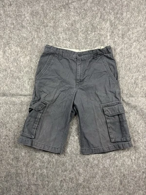Old Navy Youth/Boy's Navy Gray Cargo Shorts Outdoors Size 16 Adjustable Waist - Image 1 of 4