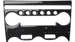 Borde interior de fibra de carbono real para accesorios Nissan 370Z 2009-2020 - Imagen 1 de 4