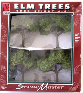 Life-Like SceneMaster Natural Colors Bendable Limbs ELM Trees 4"-5" # 1931 - Picture 1 of 2