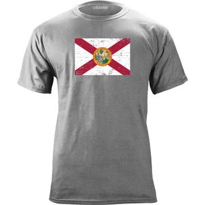 Florida State Flag Distressed T-Shirt - Picture 1 of 2
