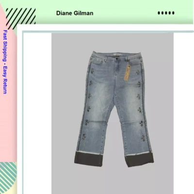 DG2 by Diane Gilman Virtual Stretch Denim | MIDTNE | Size- 10P. - Image 1 of 2