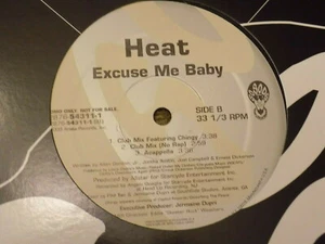 HEAT Excuse Me baby 12" promo - Picture 1 of 1