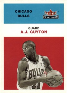 2001-02 Fleer Platinum Basketball #175 A.J. Guyton