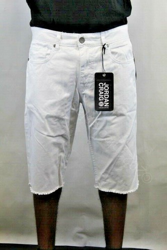 Jordan Craig PANTALONCINO UOMO TWILL 5 TASCHE BIANCO J2360SR