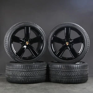 22 Zoll Winterräder Porsche Cayenne E3 9YA original Sport Classic II 9Y0601025AQ - Bild 1 von 5