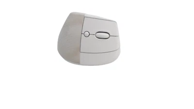 Logitech Lift Vertical Ergonomic Mouse, Wireless for Mac OS - White READ - Image 1 of 4