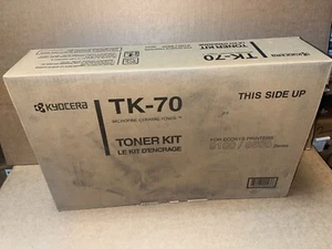 Genuine Kyocera Black TK-70 Toner Kit for Ecosys Printers 9100/9500 - Picture 1 of 1