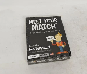 Meet Your Match 9-teiliges Puzzle herausforderndes Spiel ab 10 Jahren bis Erwachsene - Bild 1 von 4