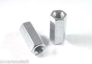 20 esagoni di giunzione x barre filettate M12x 40mm coupling nuts écrous tuercas - Imagen 1 de 1