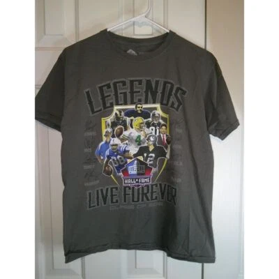 Camiseta Gráfica XL De Colección Leyendas del Salón de la Fama de la NFL Live Forever Clase de 2016 Foto 1 de 3
