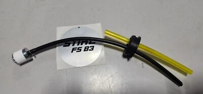 NEW FUEL LINE ASSY & FS83 Model Tag STIHL FS73 FS83 FC83 HT73 41413580800 - Image 1 of 2