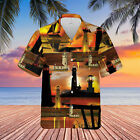 3D Dracula Hotel Transylvania Unisex Hawaiian Shirt Full Size S-5XL