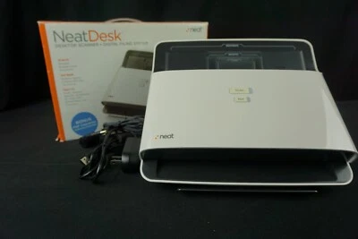 NEAT NeatDesk Desktop Scanner & Digital Filing System ND 1000 Tested Works - Image 1 of 4