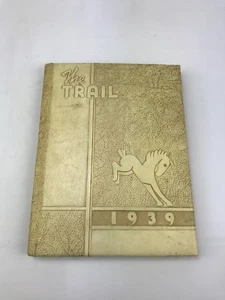 1939 Salina Kansas High School Yearbook The Trail - Picture 1 of 5