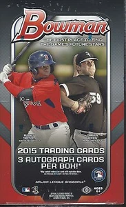 Bowman Baseball Jumbo 2015 caja de hobby sellada de fábrica - Imagen 1 de 1