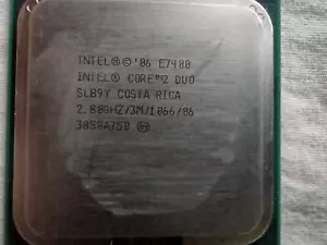 Intel Core 2 Duo E7400 2.8 GHz 2.80GHZ SLB9Y - Picture 1 of 4