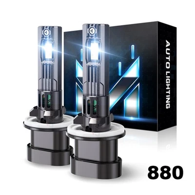 Para Ford Mustang GT SVT Cobra 1994-2004 880 LED Bombillas Antiniebla 6000K Blanco 2 un. Foto 1 de 4