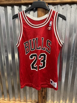Camiseta Campeón Vintage Michael Jordan Hombre’s 44 Chicago Bulls 23 90’s Jersey NBA Foto 1 de 4