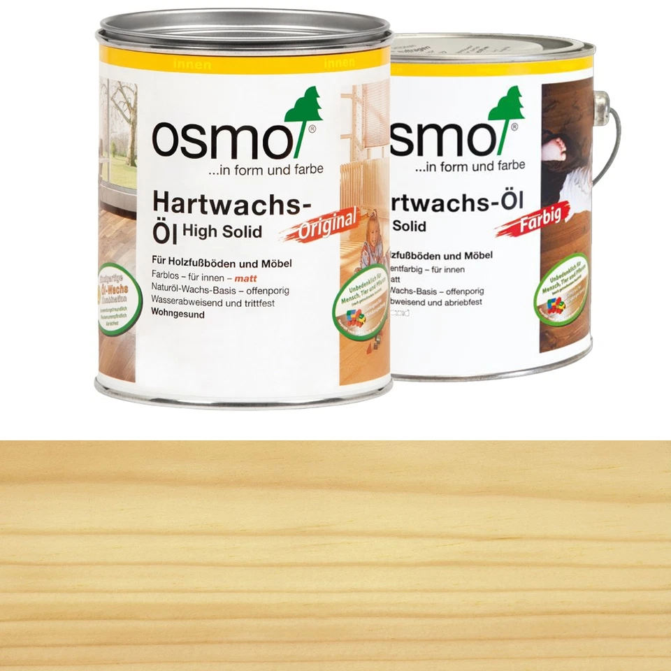 OSMO Hartwachs-Öl Matt 3062 Farblos