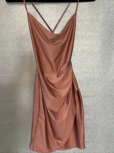 Windsor Blush pink satin slip dress size xs - Picture 1 of 5