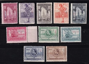 1929 - España - Cabo Juby - Edifil 40/50 sin 49 - MNH - Picture 1 of 7