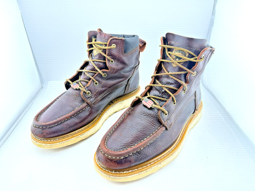 Red Wing Shoes Irish Setter Brand Men's Work Boots oil + slip