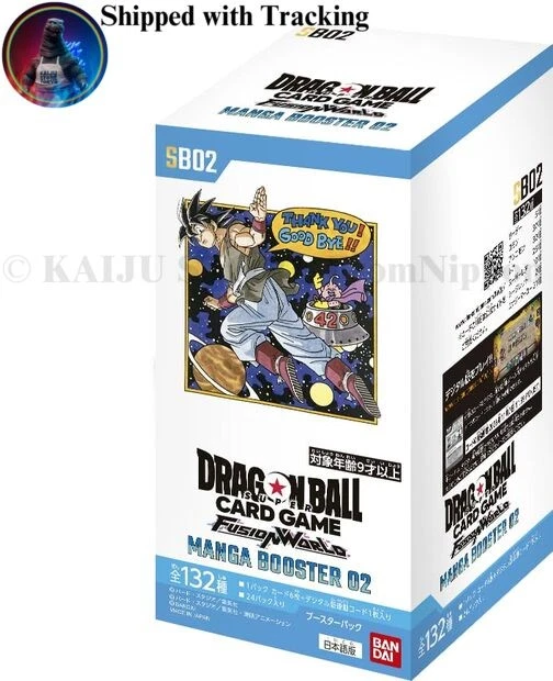 PSL Dragon Ball Super Card Game Fusion Wolrd MANGA Booster 02 Box Japanese SB02