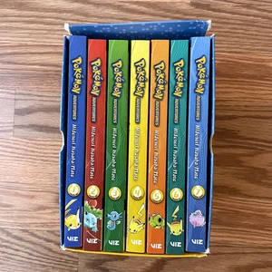 Pokémon Adventures Red & Blue Book Box Set - Vols. 1-7 - by Hidenori - No Poster - Picture 1 of 24