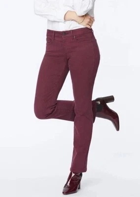 NYDJ Not Your Daughter’s Marilyn Straight Leg Tummy Control Jeans Womens Size 6 - Image 1 of 4