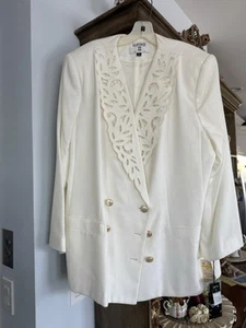 Women's Suit by Kasper II Size 20 Blazer NWT And Skirt (worn) - Picture 1 of 14