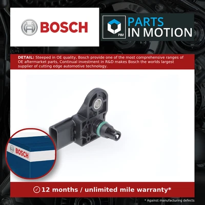 Boost Pressure Sensor 0281006108 Bosch A6079050400 A6269052700 6079050400 New - Image 1 of 4