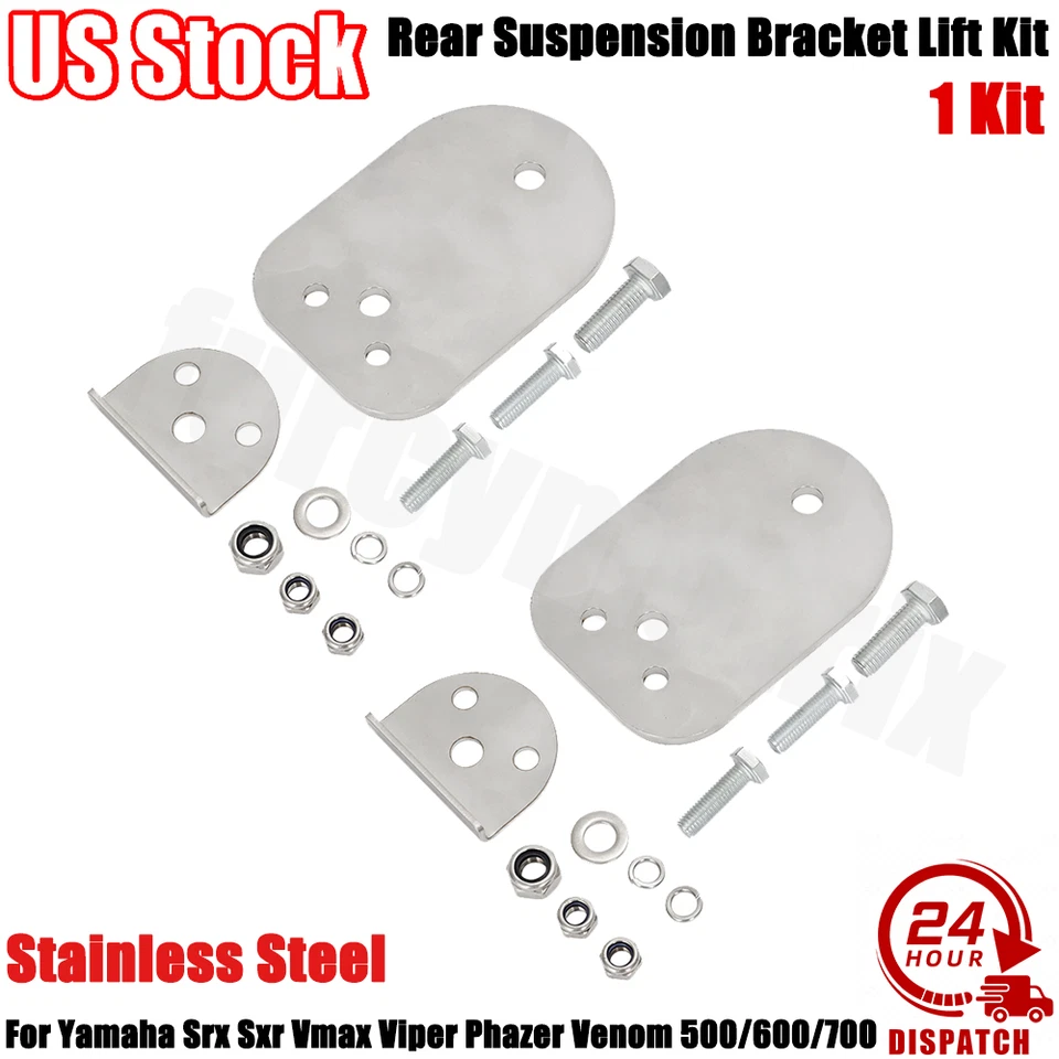 For Yamaha Srx Sxr Viper Phazer Venom 500/600/700 Rear Suspension Drop Lift Kit - Image 1 of 4