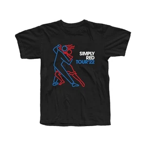 Camiseta clásica Simply Red - Tour 22 manga corta para hombre tallas S-4XL NZ545 - Imagen 1 de 5