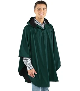 Poncho Charles River Apparel The Pacific 9709 Brooks Brothers Logo Nuevo con Etiquetas Verde - Imagen 1 de 6