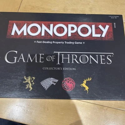 MONOPOLY GAME OF THRONES COLLECTORS EDITION - Image 1 of 4