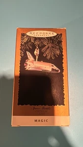 Hallmark Keepsake Ornament 1995 Space Shuttle Stringer Light Magic OVP - Bild 1 von 4