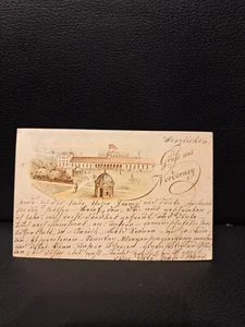 postal isla norderney 1891 rara - Imagen 1 de 2