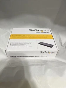 StarTech Thunderbolt 3 Dual 4K 60Hz Monitor Docking Station TB3DK2DHV  - Picture 1 of 7