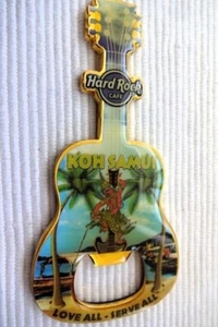 1 APRIBOTTIGLIE MAGNETICO HARD ROCK CAFE KOH SAMUI - Foto 1 di 1