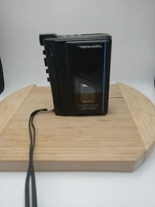 Realistic Minisette 20 Model 14-1055A Black Tested Cassette Player Speake Scratc - Picture 1 of 17