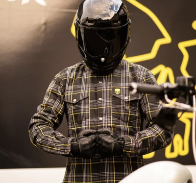 BOBHEAD Manc Line Protective Shirt/Jacket – CE/UKCA AA Armoured Riding Shirt - Image 1 of 4