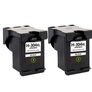 Now Ink Ltd® für HP 304 HP304XL 2er Pack SCHWARZ Tintenpatronen XL BK - Bild 1 von 1