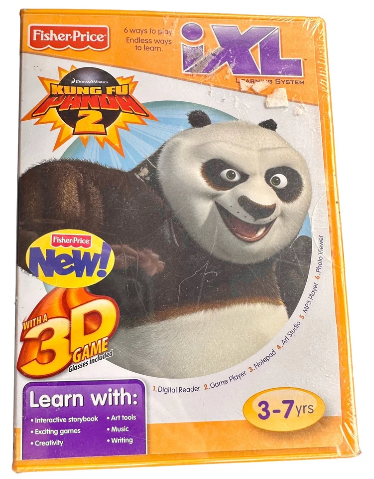 FISHER PRICE KUNG FU PANDA 2 IXL LEARNING SYSTEM GAME - Image 1 of 1