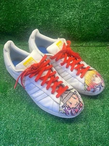 Adidas Superstar x Pharrell Williams weiß Super Shell Turnschuhe Größe 12 Herren " - Bild 1 von 12