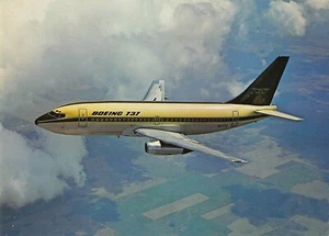 Carte postale Boeing 737 en vol 5 x 7 pouces - Photo 1/2