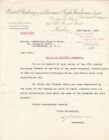 UNITED RAILWAYS of the HAVANA & REGLA WAREHOUSES LTD 1940 Headed Letter Rf 46906