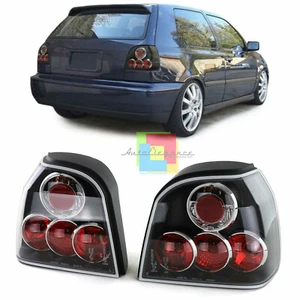 VW GOLF III 3 1991-1997 FARI POSTERIORI NERI TUNING SPORTIVO - Imagen 1 de 4