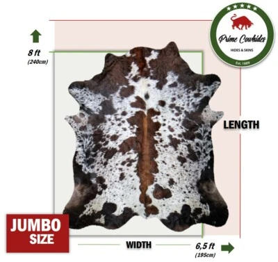 Ковер из воловьей кожи - трехцветный, высокое качество, Kuhfell, Tepich (M)(L)(XL)(XXL) - Изображение 1 из 3